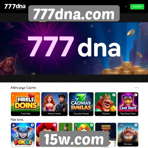 Experiência do usuário no site 777dna.com